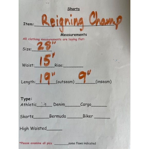 Reigning Champ Primeflex Coaches Shorts Black Men’s Size 28 - Picture 4 of 4